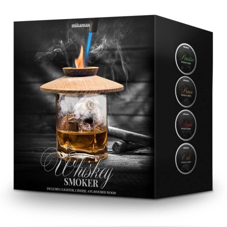 MikaMax Whisky Smoker Set - Unleash Rich Flavors & Elevate Your Tasting Experience | Perfect for Enthusiasts!